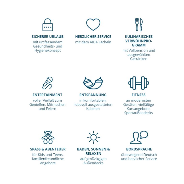  AIDAsol Weltreise 2023/2024 ab sofort in Teilstrecken buchbar Illustration 