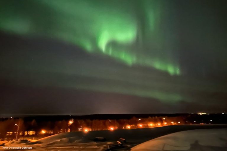 Polarlichter in Finnland