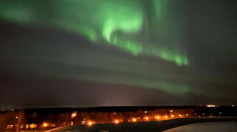 Polarlichter in Finnland